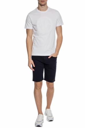 T-shirt with raised logo appliqué, zdjęcie 2 T-shirt with raised logo appliqué od Versace Jeans